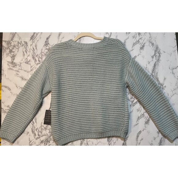 Forever 21Women's Size Small Wool Blend Sweater Olive Green - Picture 2 of 7